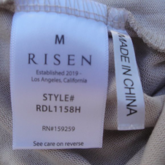 Risen Los Angeles Cropped Hoodie Size M - Picture 6 of 7